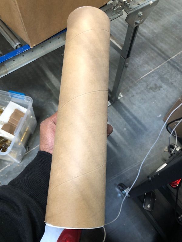 Photo 1 of Aviditi Shipping Tube 3" W x 12" L, | Cardboard Mailing Tube for Packing, Shipping and Mailing 3x12