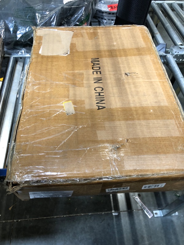 Photo 1 of Record Player Stand, Turntable Stand with Record Storage, Vinyl Record Storage Cabinet with Metal Legs, Record Player Table Holds Up to 150 Albums for Living Room, Bedroom, Office (Black) Black Record Player Stand