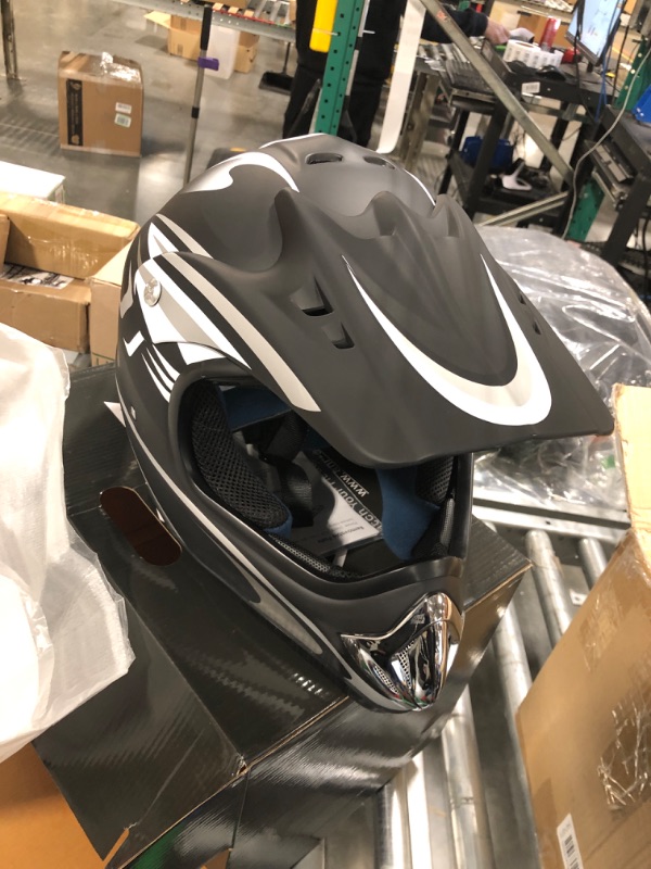 Photo 2 of AHR H-VEN20 DOT Adult Full Face Motocross Helmet Off Road Dirt Bike Motorcycle ATV M