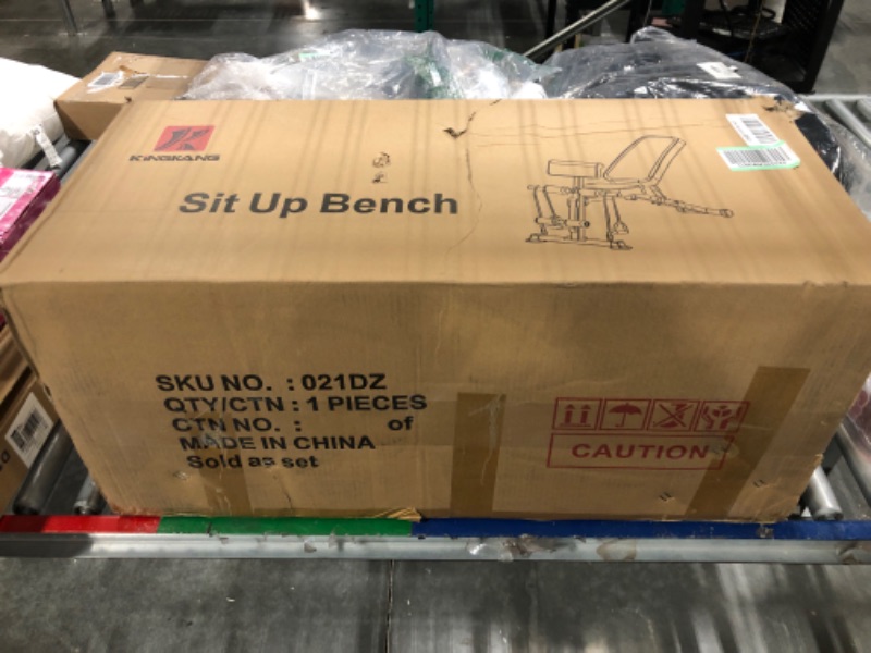 Photo 1 of Adjustable Weight Bench - Utility weightBenches for Exercise, Free Installation Design for Portable Fitness Strength Training Equipment at Home Gym