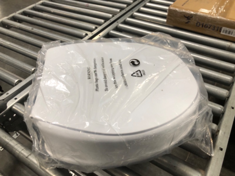 Photo 1 of Dr. Maya Raised Toilet Seat for Seniors. Elevated Toilet Seat - 4 Inch Raised Toilet Seat with Lid for Seniors, Elderly, Handicapped, Adults - No Tools Required