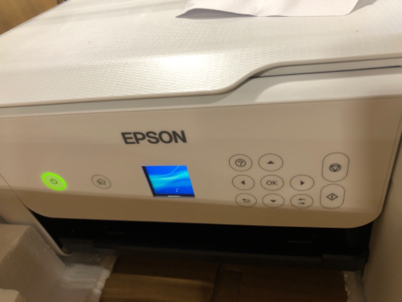 Photo 4 of Epson EcoTank ET-2800 Wireless Color All-in-One Cartridge-Free Supertank Printer with Scan and Copy â€“ The Ideal Basic Home Printer - White ET-2800-W White