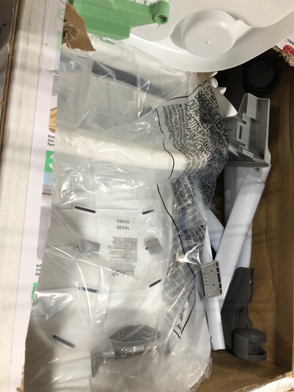 Photo 1 of Ingenuity Full Course SmartClean 6-in-1 High Chair – SmartClean EVA Foam, 5 Point Safety Harness, 2 Dishwasher Safe Trays – Slate