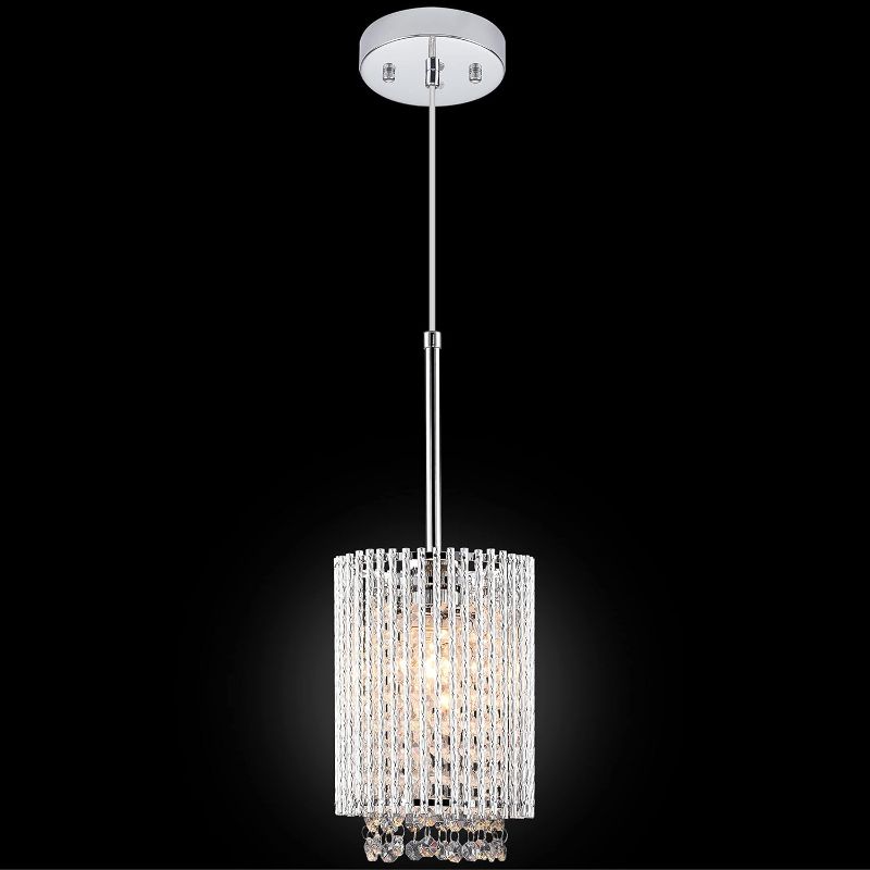 Photo 1 of 1 Pendant Lights Farmhouse Light Fixtures Kitchen Island Lighting Crystal Hanging Lamp Modern Pendants Ceiling Lamps,for Dinning Room Bedroom Hallway Bar (E26 Base) *SINGLE