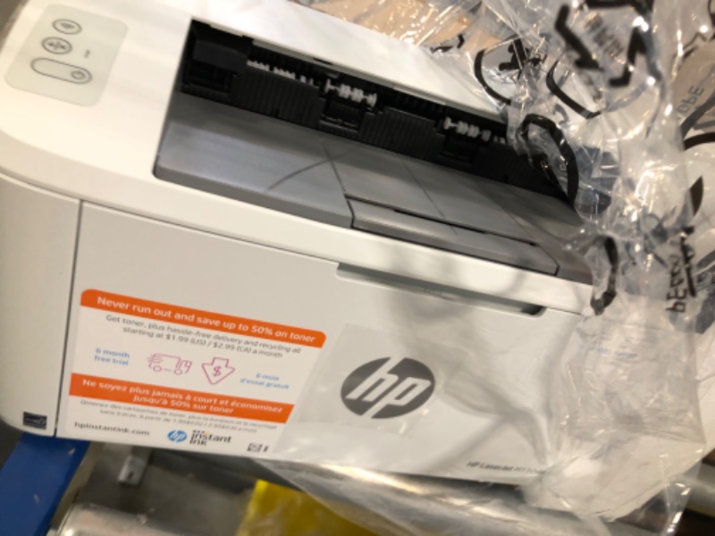 Photo 3 of HP LaserJet M110we Wireless Black and White Printer with HP+ and Bonus 6 Months Instant Ink (7MD66E) New Version: HP+, M110we