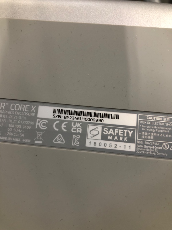 Photo 1 of Core X - Mercury (TB3/External Graphics Enclosure) - UK
