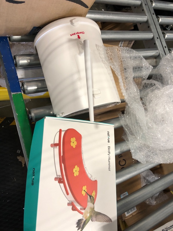 Photo 1 of NETVUE Birdfy AI - Smart Bird Feeder Camera, Bird Watching Camera Auto Capture Bird Videos & Notify When Bird Detected, AI Identify Bird Species, Bird House with Camera, Gift for Mom(Birdfy+Solar)