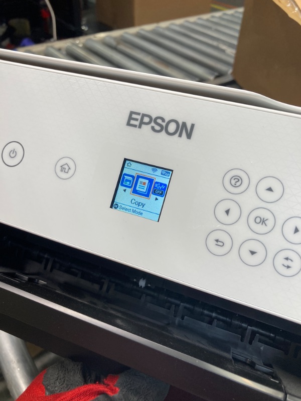 Photo 4 of Epson EcoTank ET-2803 Wireless Color All-in-One Supertank Inkjet Printer, White - Print Scan Copy - 10 ppm, 5760 x 1440 dpi, LCD Display, Borderless Photo Prints, DAODYANG