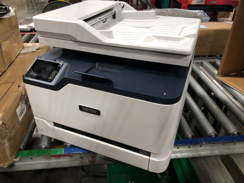 Photo 5 of HP Color LaserJet Pro M283fdw Wireless All-in-One Laser Printer, Remote Mobile Print, Scan & Copy, Duplex Printing, Works with Alexa (7KW75A), White