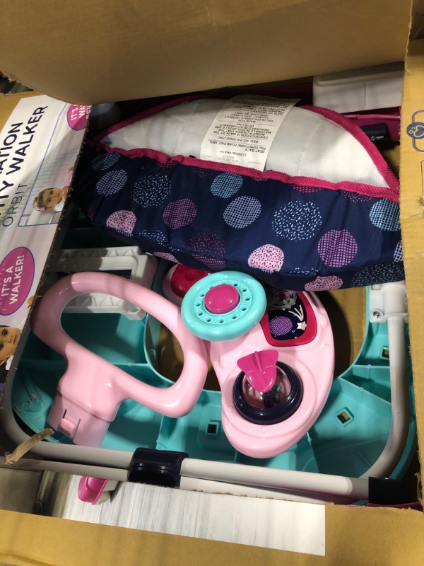 Photo 1 of Delta Children First Exploration 2-in-1 Activity Walker, Orbit