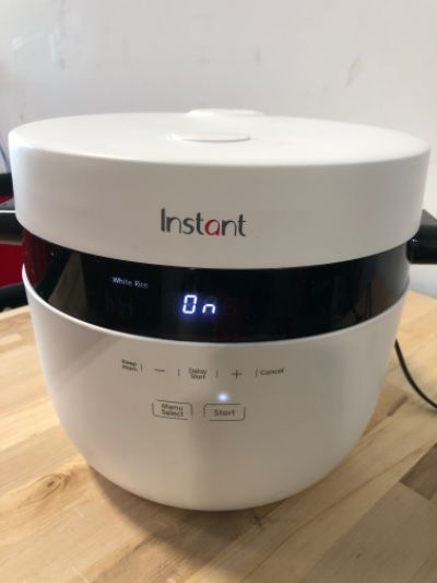 Photo 6 of Instant 20-Cup Rice Cooker, Rice and Grain Multi-Cooker with Carb Reducing Technology without Compromising Taste or Texture, From the Makers of Instant Pot, Includes 8 Cooking Presets 20 Cup Carb Reducing