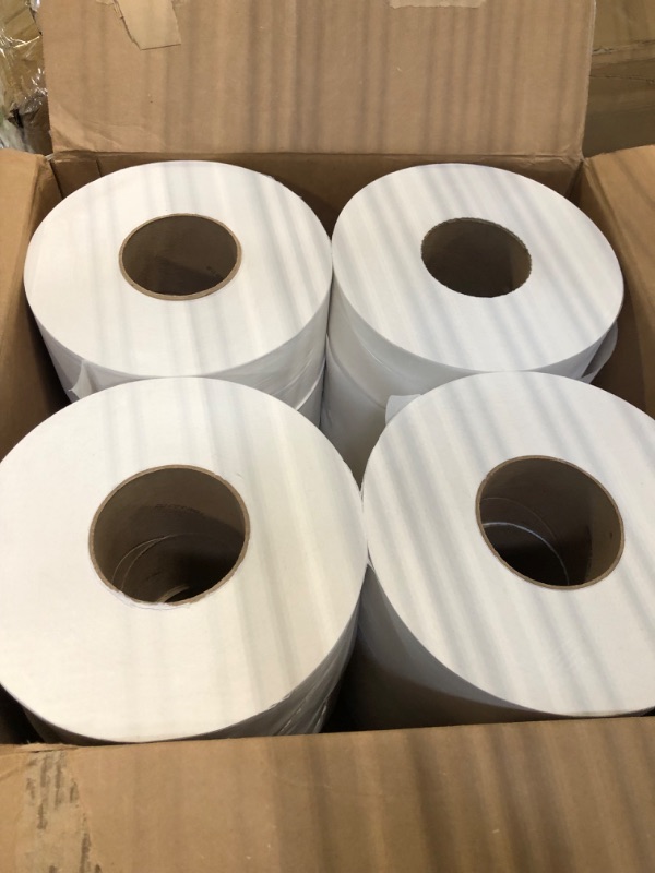 Photo 3 of 
Scott® High-Capacity Jumbo Roll Toilet Paper (07805), 2-Ply, White, Non-perforated, (1,000'/Roll, 12 Rolls/Case, 12,000'/Case)