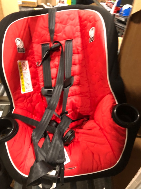 Photo 1 of Disney Baby Onlook 2-in-1 Convertible Car Seat, Rear-Facing 5-40 pounds and Forward-Facing 22-40 pounds and up to 43 inches, Mouseketeer Mickey
