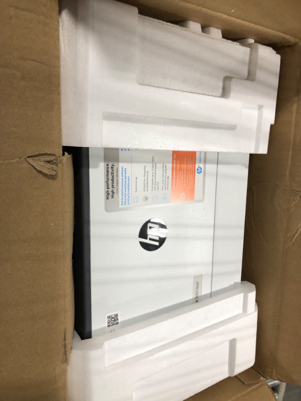 Photo 1 of HP LaserJet Pro 3001dwe Wireless Black & White Printer with HP+ Smart Office Features
