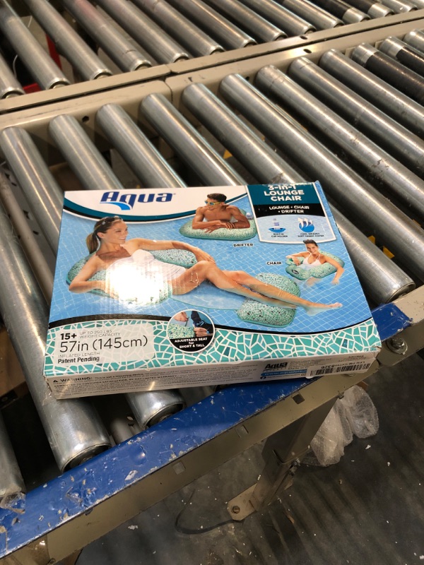 Photo 1 of Aqua Pool Chair Float Lounge for Adults – Multiple Colors/Shapes/Styles – for Adults and Kids Floating