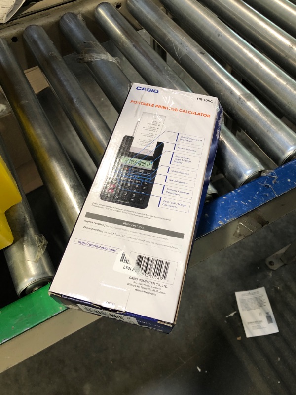 Photo 1 of Casio HR-10RC Printing Calculator 1.7" x 4" x 8.2"
