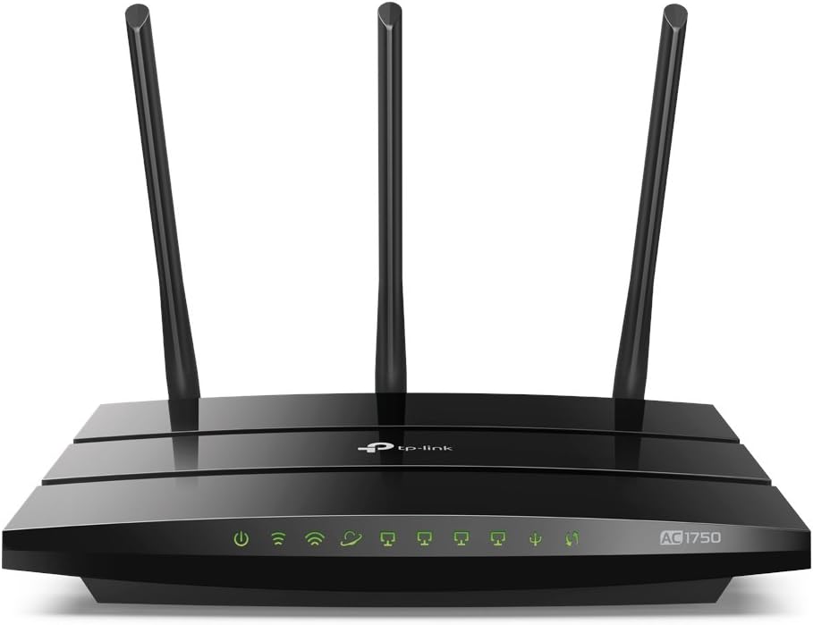 Photo 1 of TP-Link AC1750 Smart WiFi Router (Archer A7) -Dual Band Gigabit Wireless Internet Router for Home, Works with Alexa, VPN Server, Parental Control, QoS