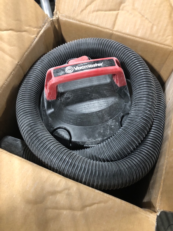 Photo 3 of Vacmaster Red Edition VOM205P 1101 Portable Wet Dry Shop Vacuum 2.5 Gallon 2 Peak HP 1-1/4 inch Hose