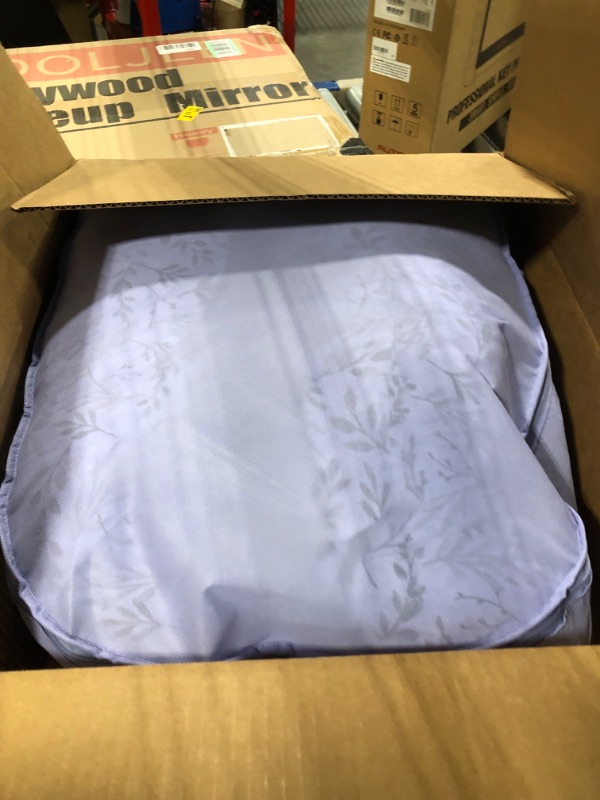 Photo 1 of Boppy Total Body Pregnancy Pillow with Easy-on Removable Pillow Cover in Gray Scattered Leaves for Full-body Support, Body Pillow for Pregnancy and Postpartum Positioning