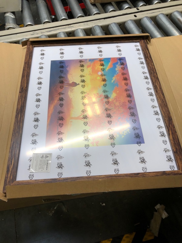Photo 1 of BESCRCL 16x20 Frames, Picture Frames for Wall, Single, Brown Brown 16x20