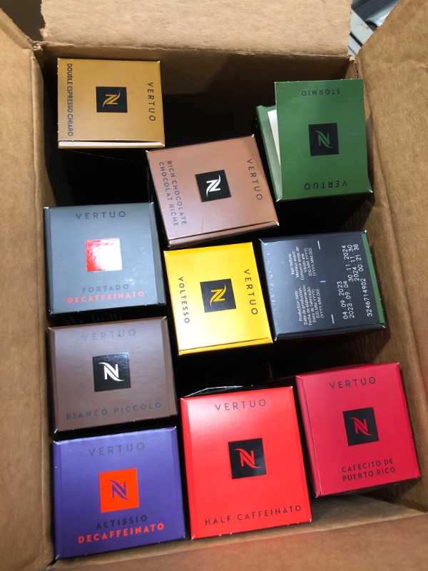 Photo 1 of 10 Nespresso Vertuo Flavor Coffee Boxes