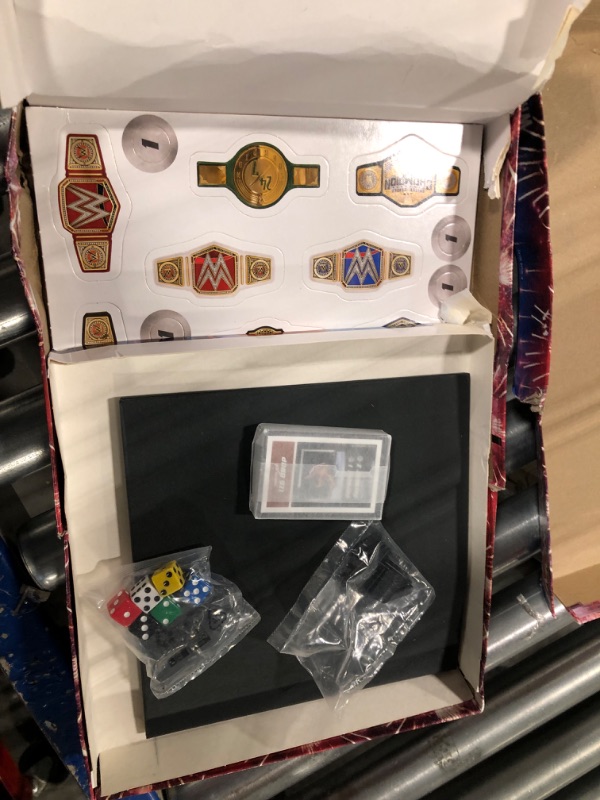 Photo 3 of ***********FOR PARTS *************  Hasbro Gaming Monopoly: Wrestlemania Edition Board Game for Ages 8 and up, Monopoly Game Inspired by WWE Wrestlemania, Family Games for 2-6 Players, Kids Games