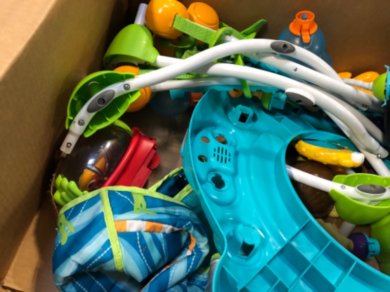 Photo 1 of Bright Starts Disney Baby Finding Nemo Sea of Activities Baby Activity Center Jumper with Interactive Toys, Lights, Songs & Sounds, 6-12 Months (Blue)