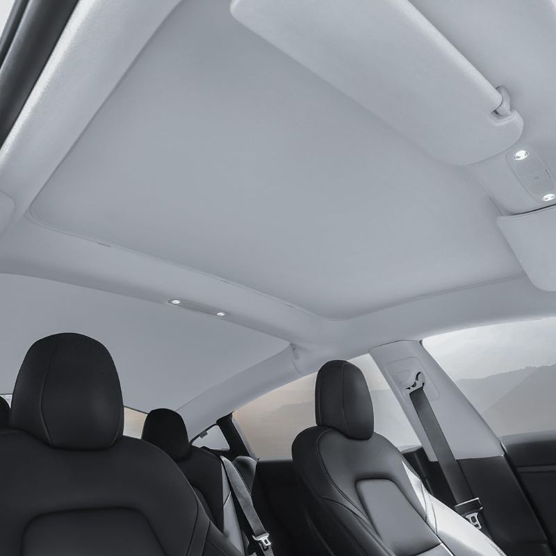 Photo 1 of Tesla Model 3 Glass Roof Sunshades (Only Compatible with The 2023-2021 Model 3 Made in The US Version)