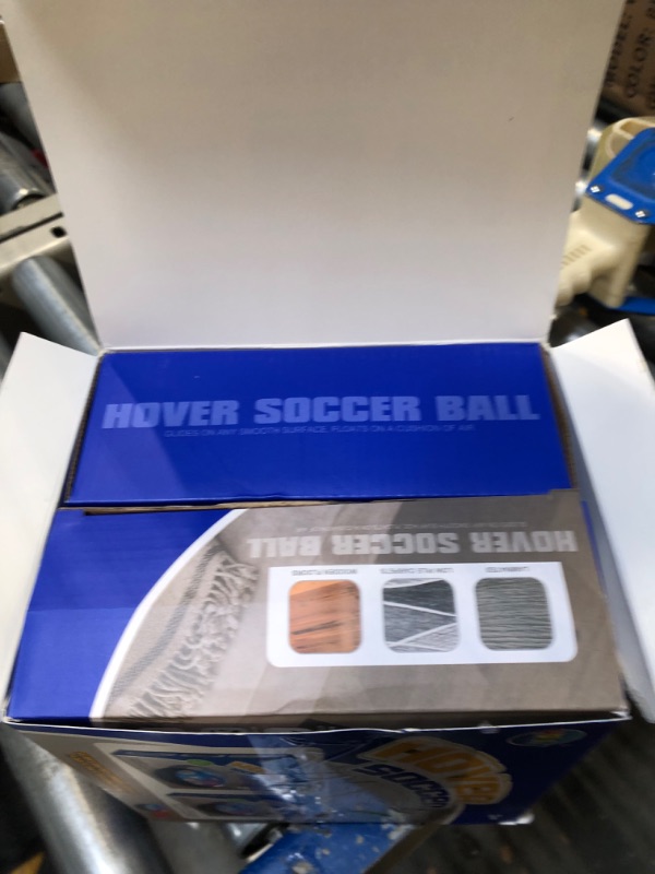 Photo 4 of Hover Soccer Ball Toys for Boys, 2 LED Light Soccer Balls with Soft Foam Bumpers?, Indoor Outdoor Air Floating Hover Ball Football Game Kids Gifts Toys for Age 3 4 5 6 7 8 9 10-15 Year Old Boys Girls Small