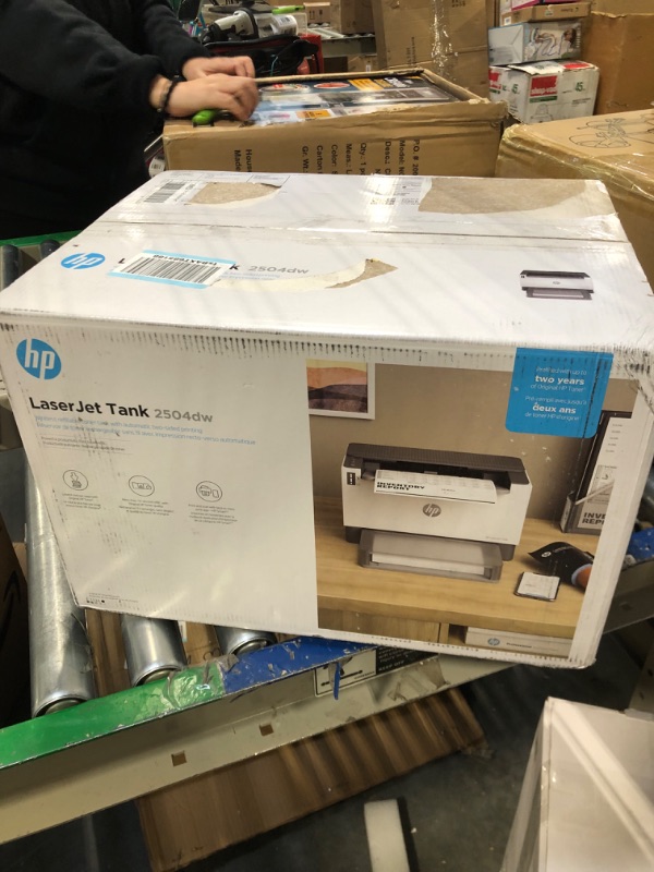 Photo 3 of HP Laserjet-Tank 2504dw Wireless Black & White Monochrome Printer Prefilled with Up to 2 Years of Original HP-Toner (2R7F4A) New version