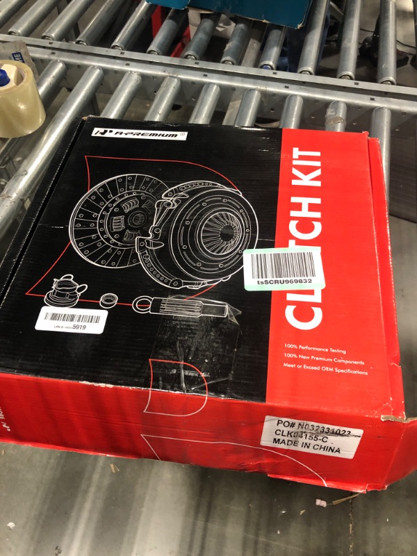 Photo 2 of A-Premium Transmission Clutch Kit with Clutch Slave Cylinder Compatible with Chevrolet S10 1996-2003 2.2L & GMC Sonoma 1996-2003 2.2L & Isuzu Hombre 1996-2000 2.2L, Replace# L04155, 624280677
