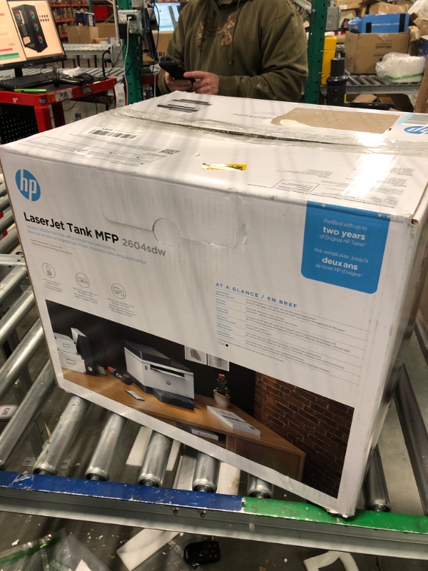 Photo 2 of HP LaserJet-Tank MFP 2604sdw Wireless Black & White Printer Prefilled With Up to 2 Years of Original HP-Toner (381V1A) New version