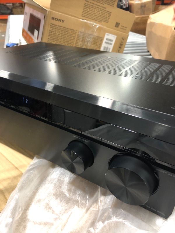 Photo 3 of Sony STRDH590 5.2 Channel Surround Sound Home Theater Receiver: 4K HDR AV Receiver with Bluetooth,Black