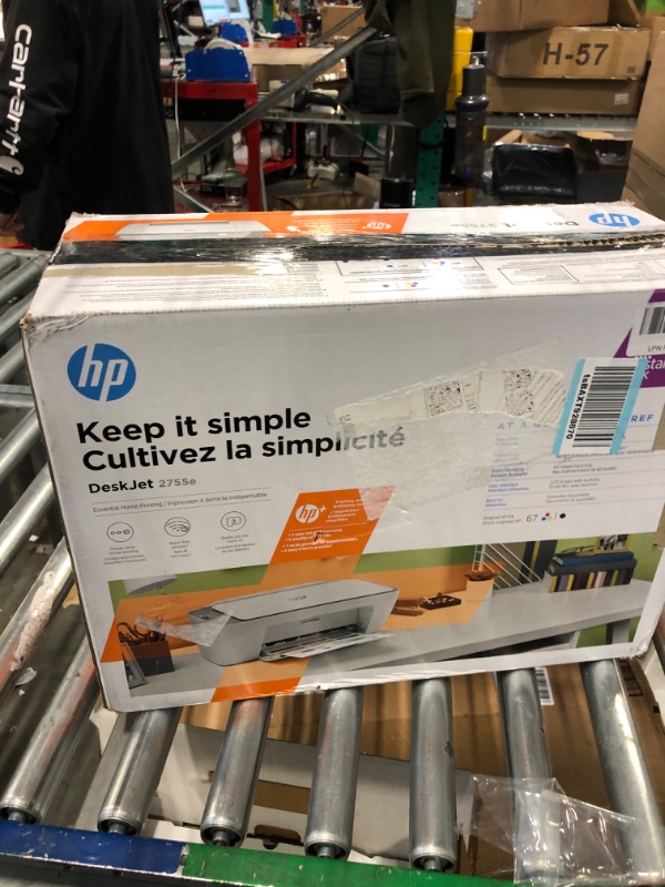 Photo 2 of HP DeskJet 2755e Wireless Color All-in-One Printer