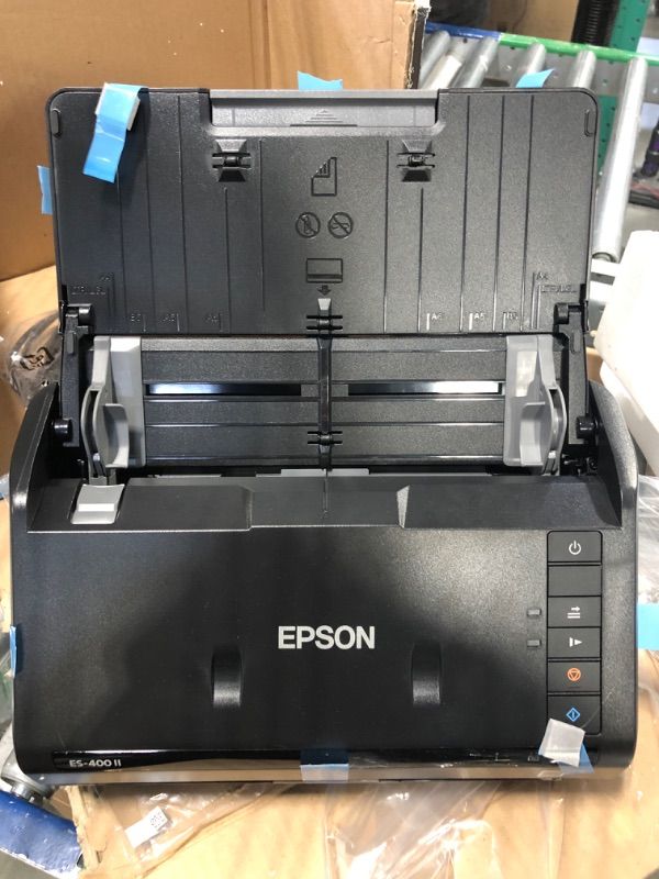 Photo 6 of Epson Workforce ES-400 II Color Duplex Desktop Document Scanner for PC and Mac, with Auto Document Feeder (ADF) and Image Adjustment Tools ES-400 II - New