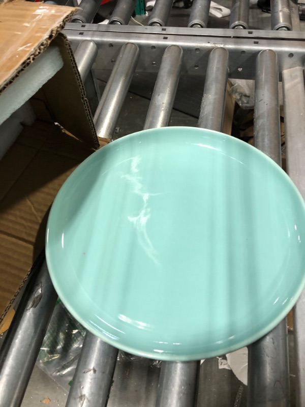 Photo 4 of vancasso Bonita Blue Salad Plate Set of 6, 7.5 Inch Ceramic Dinner Plate, Dishwasher and Microwave Safe
**not exact picture**
