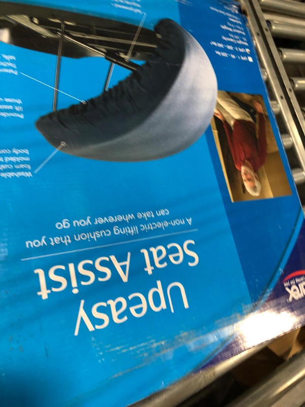 Photo 2 of Carex Upeasy Seat Assist Plus - Chair Lift And Sofa Stand Assist - Portable Lifting Seat For Persons 200 Pounds to 340 Pounds, Provides 70% Assistance 1 Count (Pack of 1)