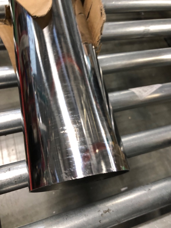 Photo 1 of FSBNJKS T304 Stainless Steel Straight Exhaust Piping Tubing Tube Pipe OD 4" 102mm 4ft. Long 1PCS