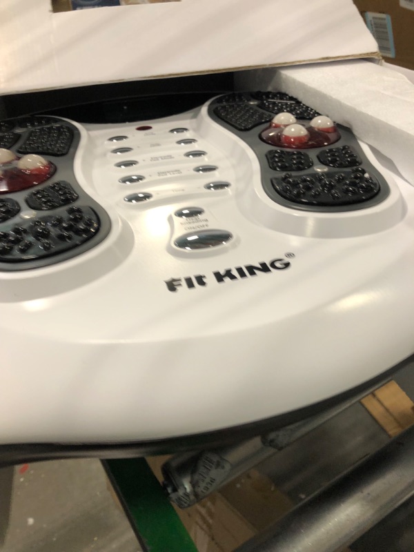 Photo 1 of FIT KING Foot Circulation Stimulator Machine (FSA HSA Eligible) with EMS TENS Pads, Advanced Nerve Muscle Massager for Neuropathy Pain and Circulation,Plantar Fasciitis,Diabetes,RLS Pain Relief