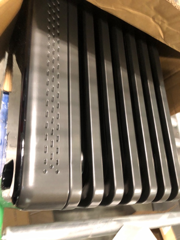 Photo 1 of Dreo Oil Filled Radiator, Electric Radiant Heaters for indoor use Large Room with Remote Control, Child Lock, 4 Modes, Overheat & Tip-Over Protection, 24h Timer, Digital Thermostat, Quiet, 1500W Space Grey