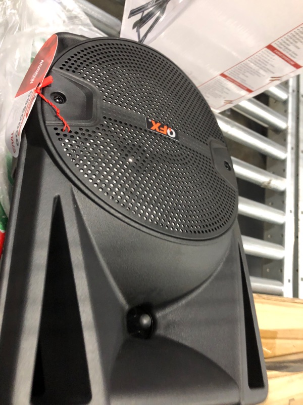 Photo 1 of PBX-800TWS 8-Inch Bluetooth Stereo PA System Comes with 2X 8 Speakers and 2X Stands, 2X Microphones, and a Remote Control