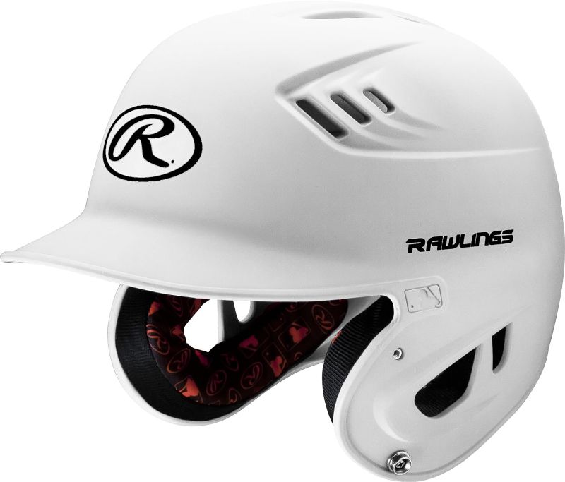 Photo 1 of Rawlings | R16 VELO Baseball Batting Helmet | Matte | Junior & Senior Sizes | Multiple Styles
