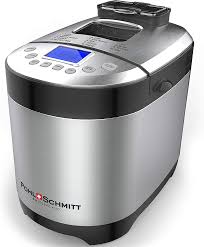 Photo 1 of Pohl Schmitt Stainless Steel Bread Machine Bread Maker, 2LB 17-in-1, 14 Settings Incl Gluten Free & Fruit, Nut Dispenser, Nonstick Pan, 3 Loaf Sizes 3 Crust Colors, Keep Warm, and Recipes
