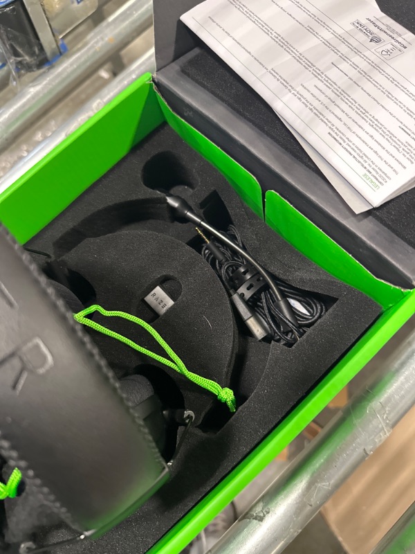 Photo 4 of Razer BlackShark V2 Pro Wireless Gaming Headset: THX 7.1 Spatial Surround Sound - 50mm Drivers - Detachable Mic - for PC, PS5, PS4, Switch, Black Classic Black