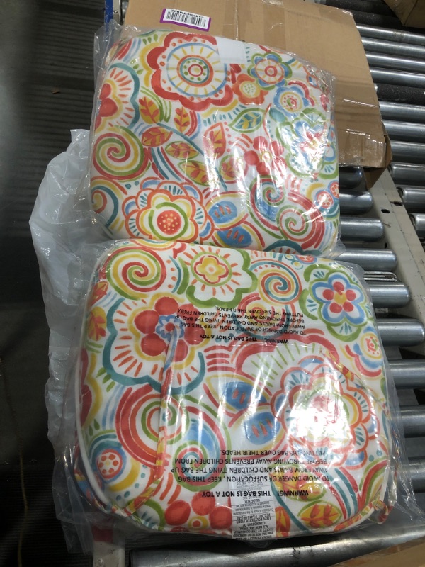 Photo 1 of 2 pack of multi-color cushion 