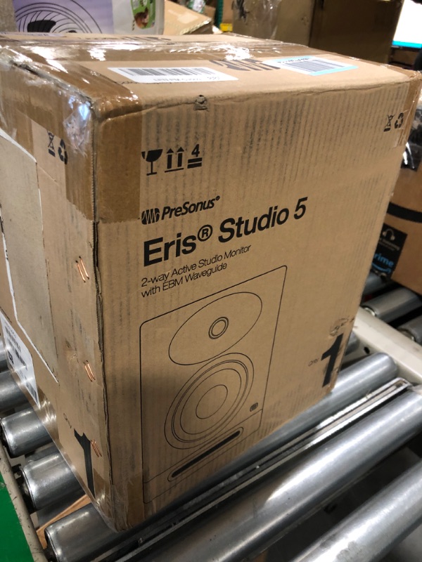 Photo 2 of PreSonus Eris Studio 8 8-inch 2-Way Active Studio Monitors with EBM Waveguide 8" Near Field Studio Monitor 2nd Generation