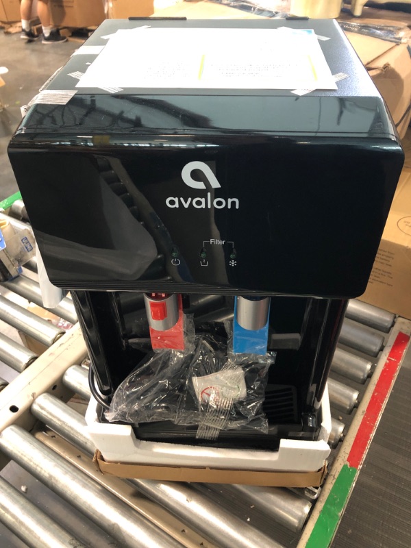 Photo 3 of Avalon B8BLK Countertop Touchless Bottleless Water Cooler-2 Stage Water Filters and Installation Kit Included, NSF Certified, UL Approved, Black