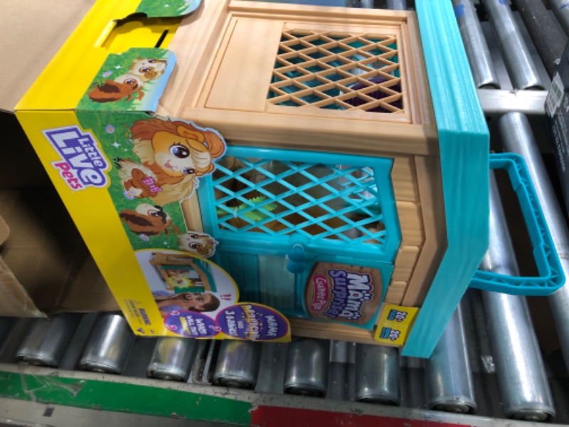 Photo 3 of Little Live Pets - Mama Surprise | Soft, Interactive Guinea Pig and her Hutch, and her 3 Babies. 20+ Sounds & Reactions. for Kids Ages 4+, Multicolor, 7.8 x 11.93 x 11.38 inches