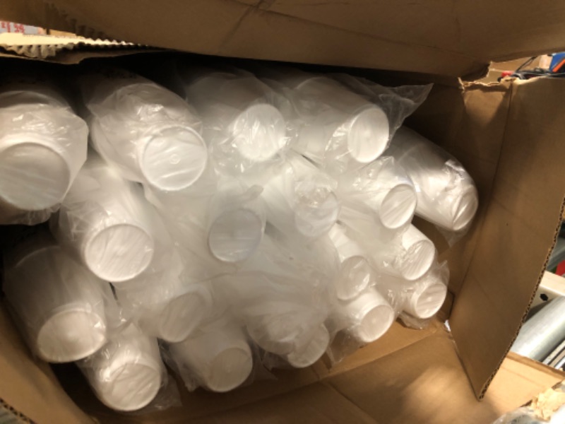 Photo 3 of Dart 10J10 Foam Drink Cups, 10oz, White, 25 per Bag (Case of 40 Bags)