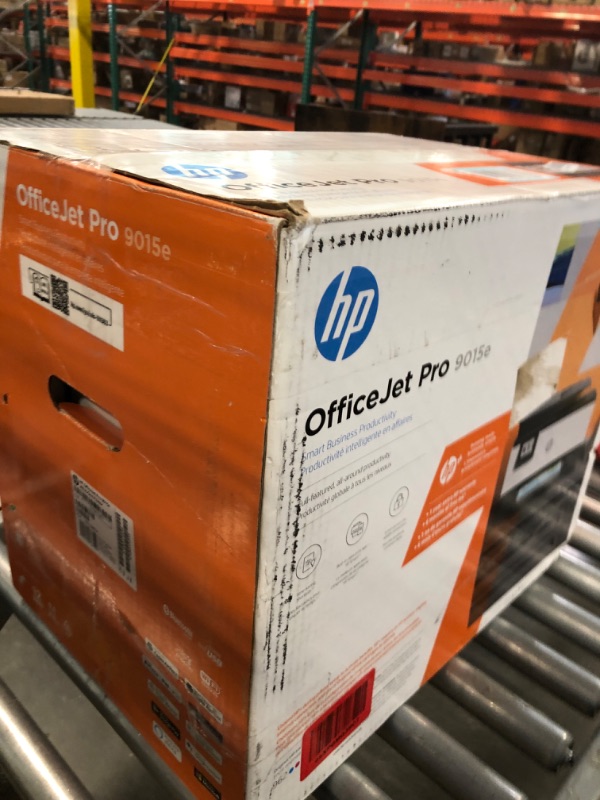 Photo 2 of HP OfficeJet Pro 9015e Wireless Color All-in-One Printer with bonus 6 months Instant ink with HP+ (1G5L3A),Gray